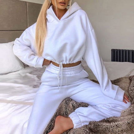 Women's 2 Piece Tracksuit Set – Hooded Sweatsuit Jogger Outfit, Casual Sportswear