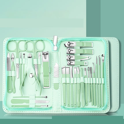 30-Piece Stainless Steel Nail Clipper Set, Nail Care Kit Set