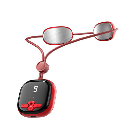 Mini Neck Massager Portable Hot Compress EMS Neck Massager