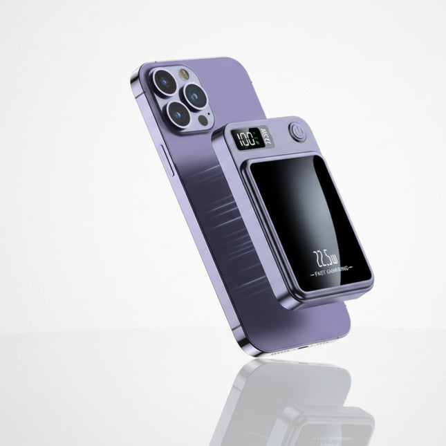 Magnetically Absorbed Wireless Charging Treasure Ultrathin