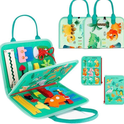 Children's Busy Dressing Buckle Learning Board