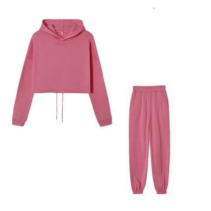 Women's 2 Piece Tracksuit Set – Hooded Sweatsuit Jogger Outfit, Casual Sportswear