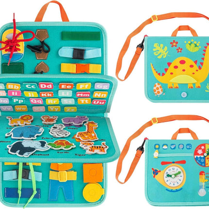 Children's Busy Dressing Buckle Learning Board