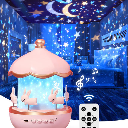 Kids LED Night Light Projector – 12 Film Space Lamp