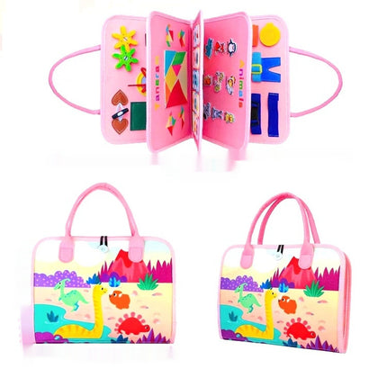 Children's Busy Dressing Buckle Learning Board