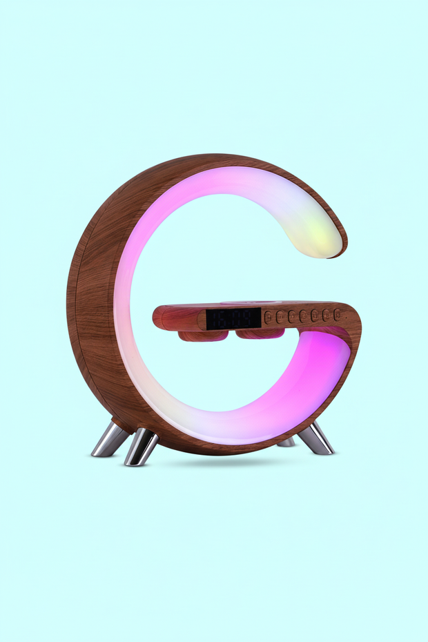 G-Shaped LED Lamp Turquoise